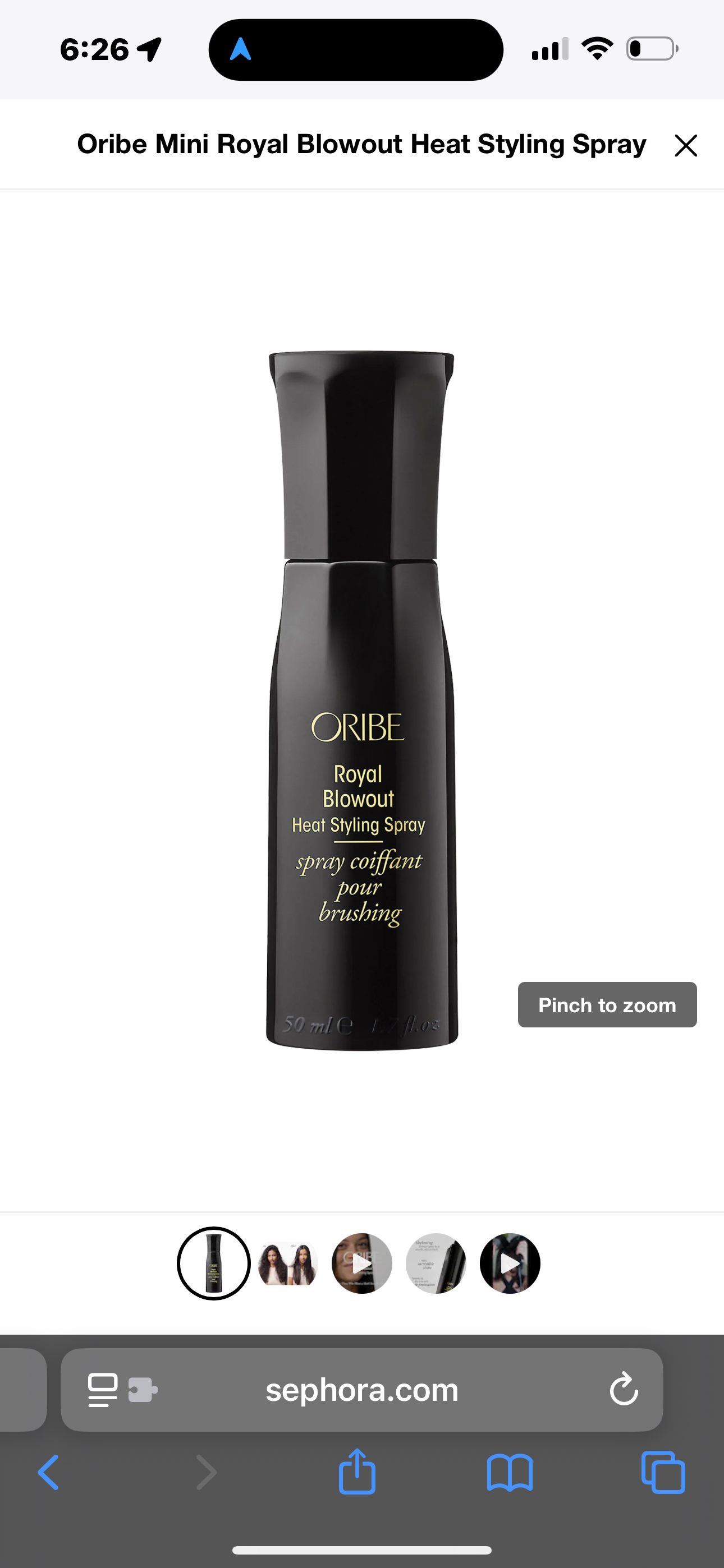 Oribe travel royal blowout