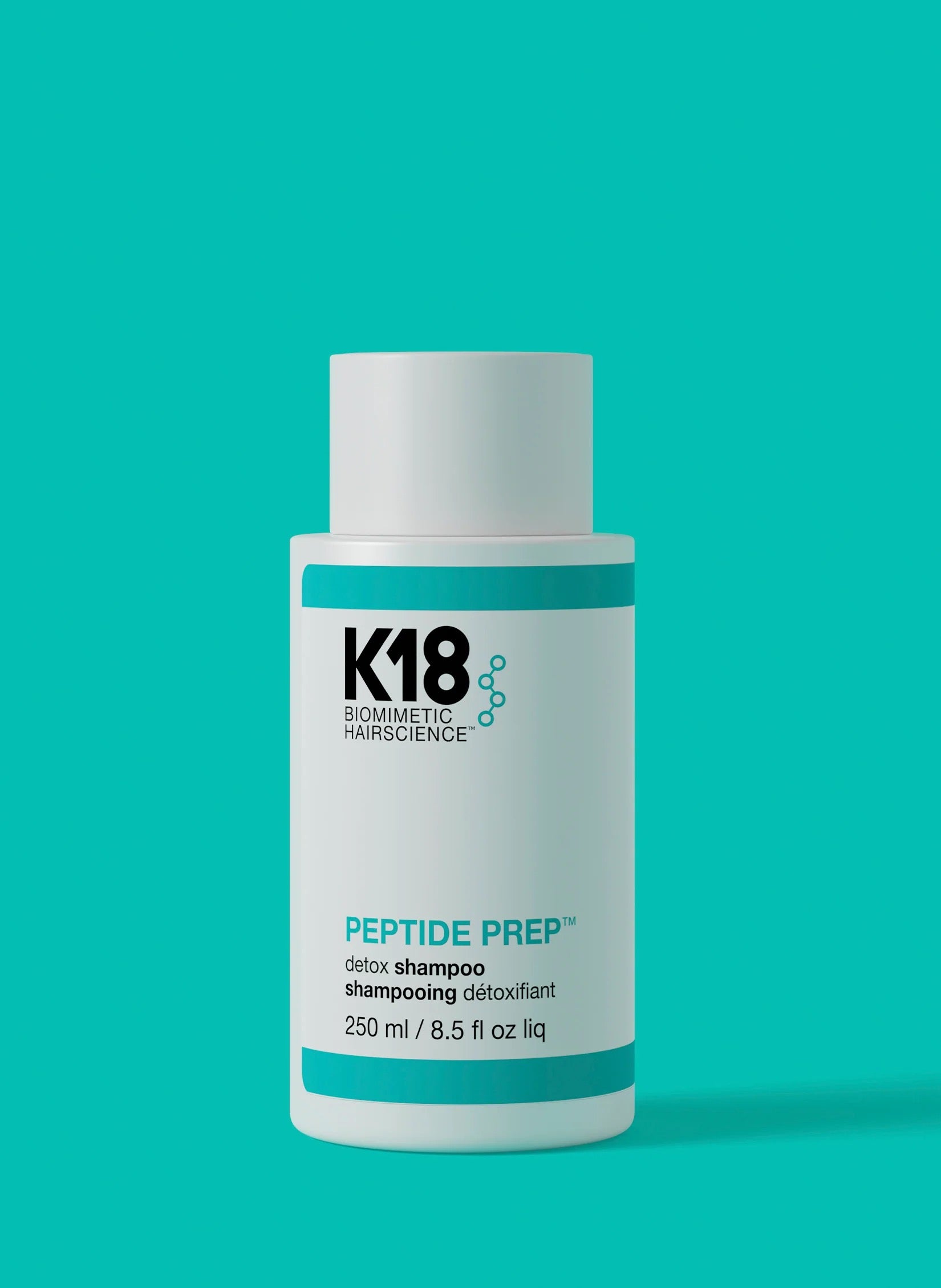 K18 Peptide Prep Detox Shampoo for Gentle Clarifying